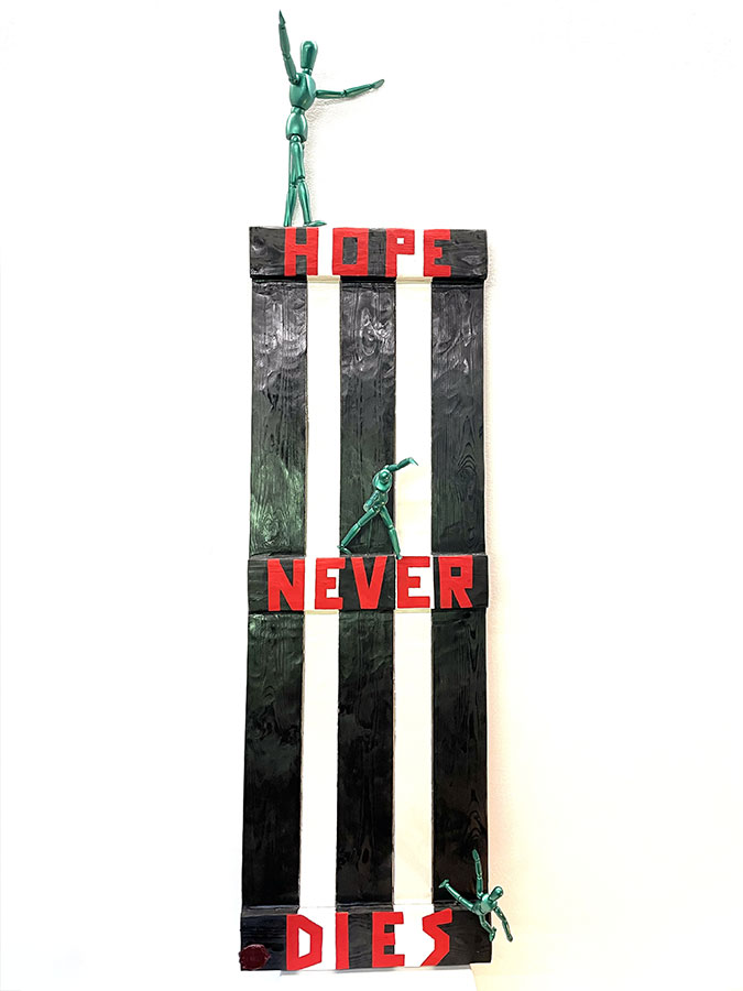 Hope never dies - Santa Art